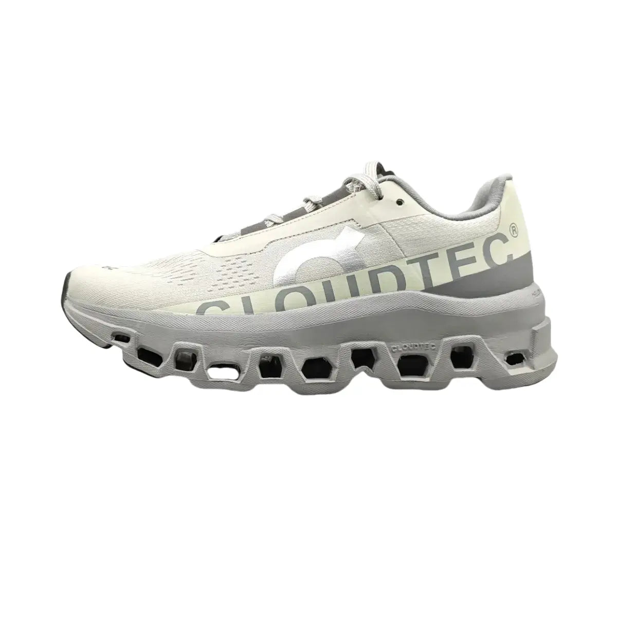 Men's Cloudmonster Frost White/Alloy)