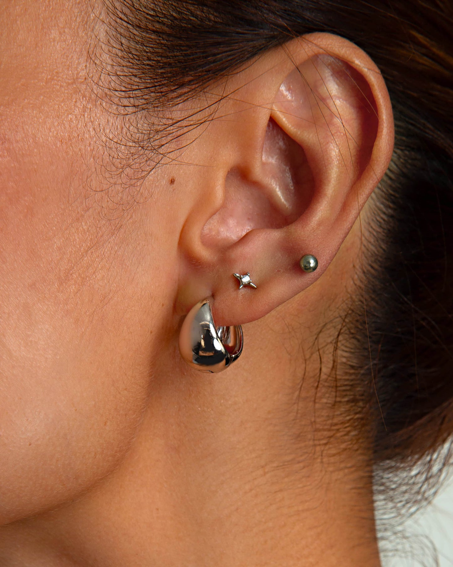 Silver Waterdrop Earrings